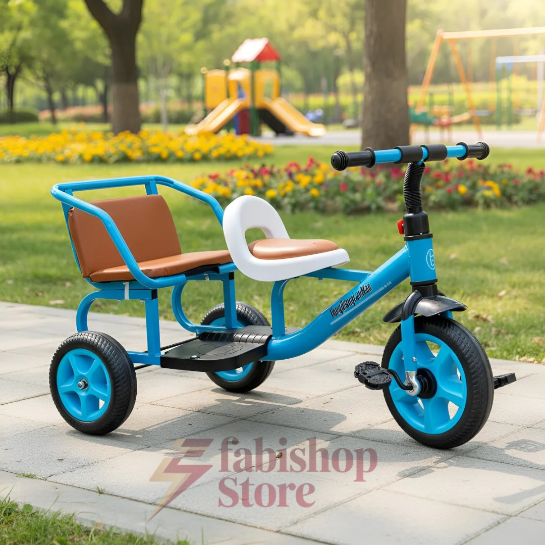 BICICLETA 2 ASIENTOS PARA NIÑOS