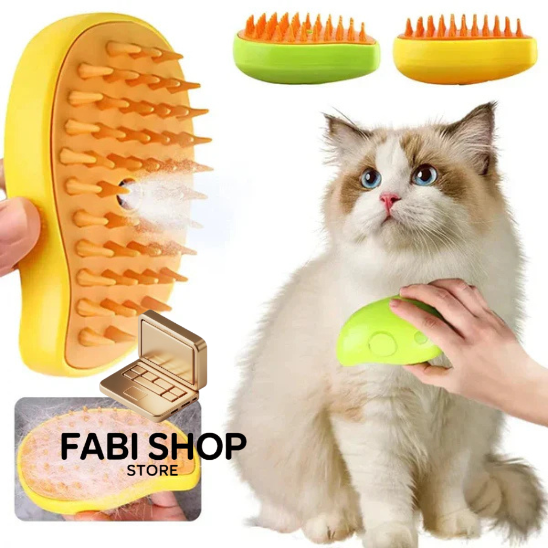 Cepillo a Vapor 3 en 1 + Rodillo Quita Pelos Bigan